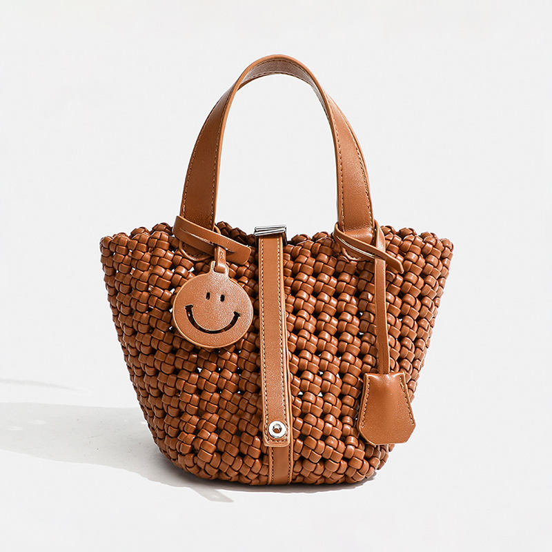 Nylon Neoprene Woven Handbag