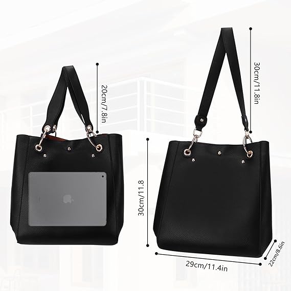 Tote Bag for Women Purses Extra Large Leather Work And Handbags Fashion Shoulder Zipper Tote Bag Travel Hand Bags
