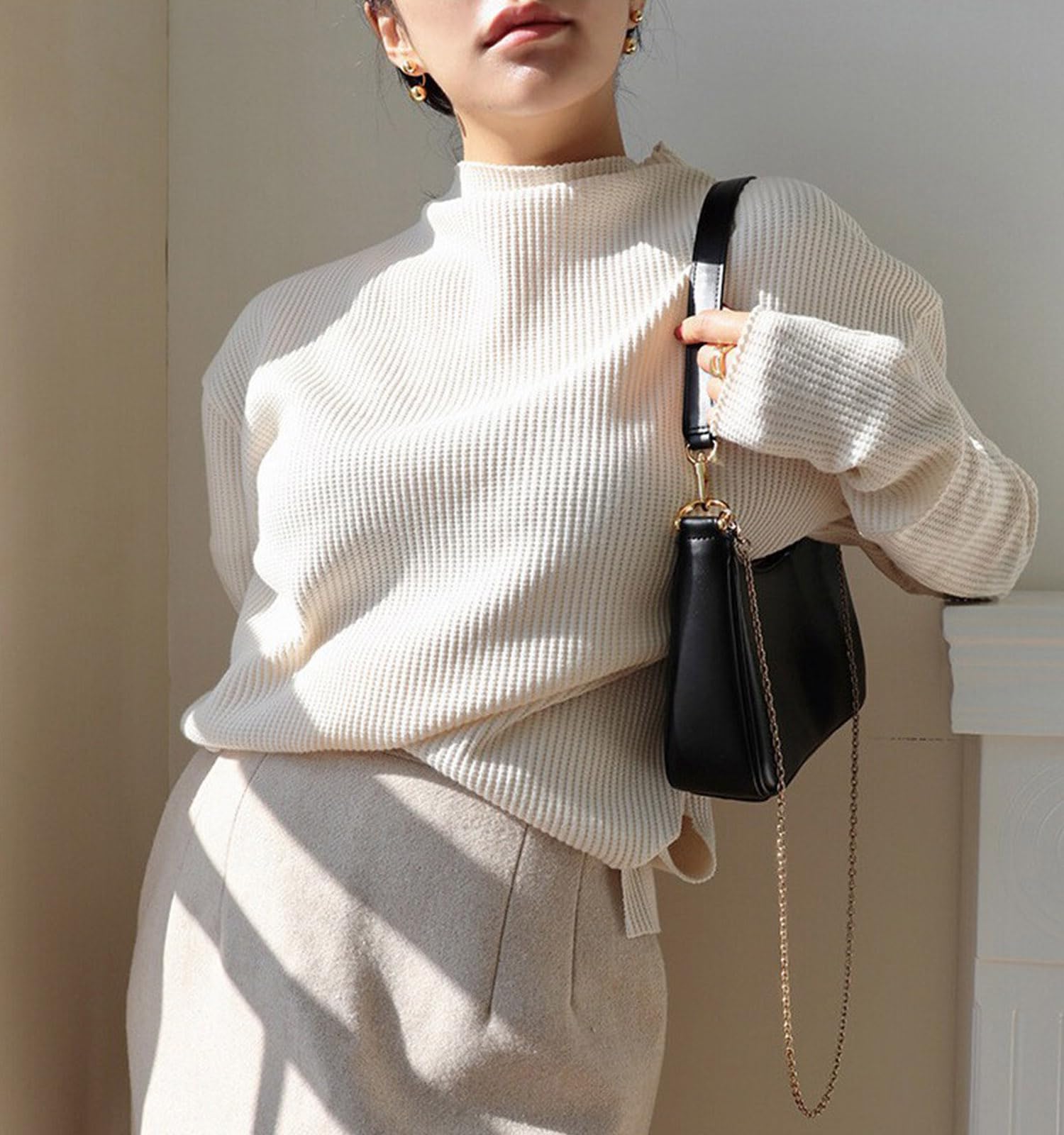 Shoulder Bag for Women Y2K Trendy Purse Vegan Leather Hobo Bags Clutch Tote HandBags Saddle Bag with 2 Removable Strap